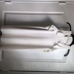 Beautiful white ruffle dress